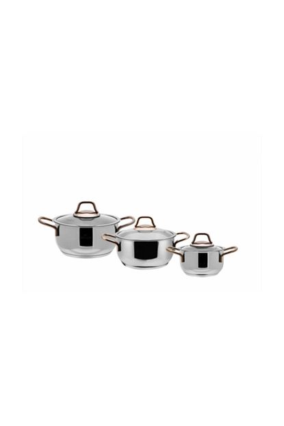 Karaca Ege Midi Set 6 Parca Rosegold Trendyol
