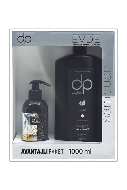 Dp Mentol 1000 Ml Tuzsuz Sampuan Dex 250 Ml Vucut Losyonu Trendyol