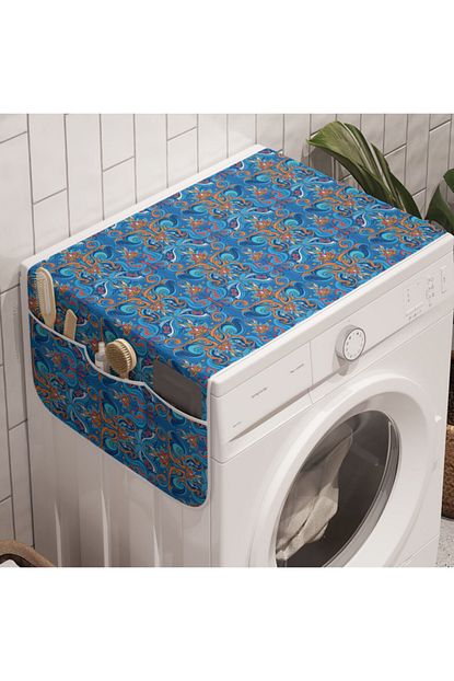 Rengirenk Vintage Camasir Makinesi Duzenleyici Karisik Desenler Kullanilan Saray Motifleri Trendyol