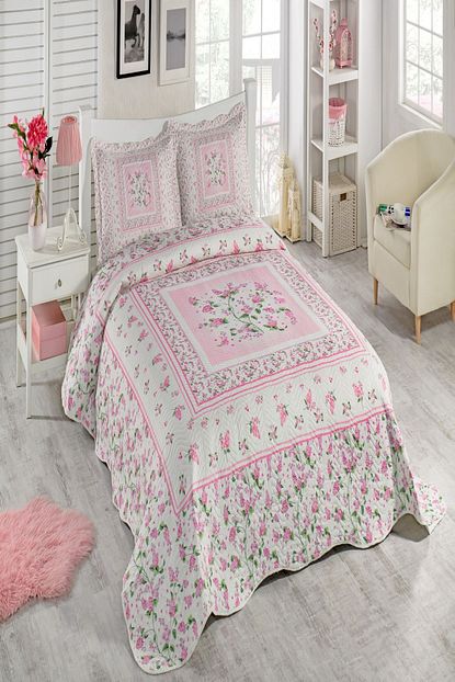 Houseofallto Cift Kisilik Kapitoneli Hafif Yatak Ortusu 20000109 Trendyol