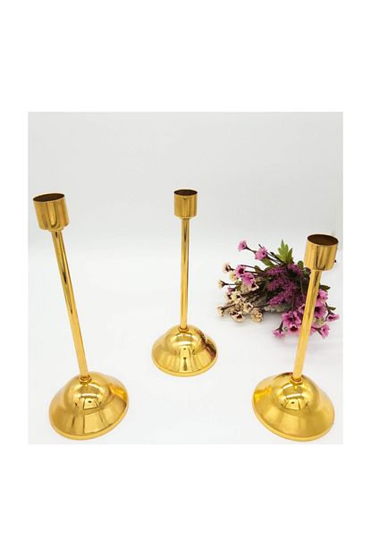 Pastel Dekor Gold Ince 3 Lu Samdan Trendyol