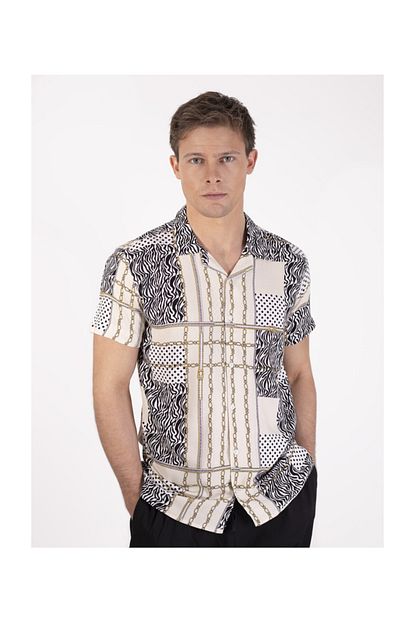 Dacollection Erkek Sal Desenli Gomlek Trendyol