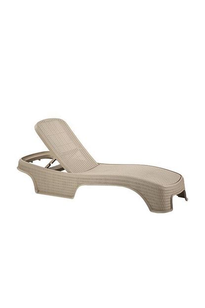 Sen Yayla Brezza Rattan Luks Sezlong Bej Rengi Sy2536 Trendyol