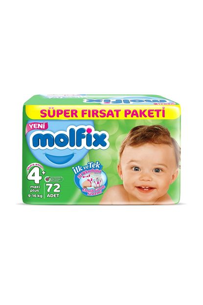 molfix bebek bezi 4 beden super sirsat paketi 72 adet fiyati yorumlari trendyol