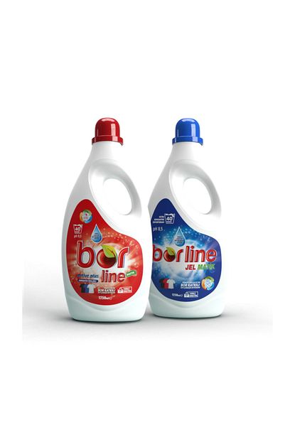 Borline Bor Katkili Sivi Deterjan Tum Renkler 80 Yikama 1750 Ml X2 Trendyol
