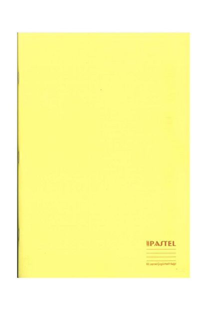 Keskin Color Keskin A4 Defter 60 Yp Cizgili Pp Kpk Hafif Kagit Pastel Sari Trendyol