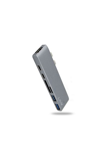 Livx 7 In 1 Type C Multi Functional Adapter Macbook Pro Cevirici Usb3 0 2 4khd Type C 2 Sd Tf Lva 1033 Trendyol