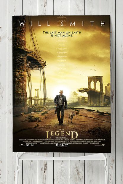 Postermanya Will Smith I Am Legend Ben Efsaneyim Film Afisi Poster 2 60x90cm Trendyol
