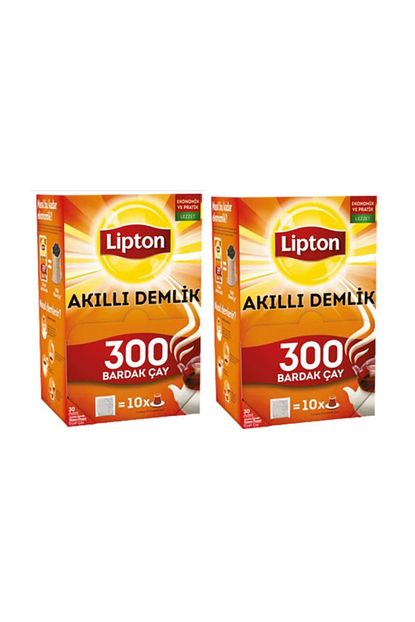 Lipton 2 Li Set Akilli Demlik Poset Cay 300 Bardak Cay Trendyol