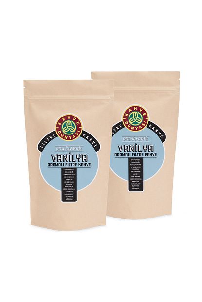 Kahve Dunyasi 2 Li Vanilya Aromali Filtre Kahve 250g Trendyol