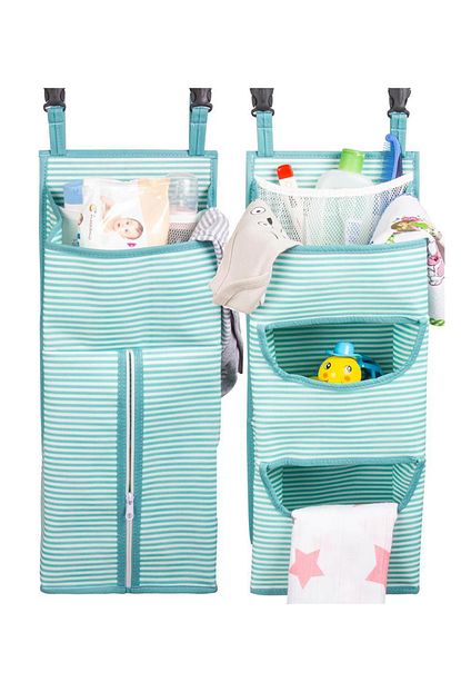 Ladymoda 2li Besik Organizer Bebek Odasi Organizer Mavi 03 Trendyol