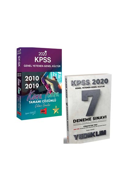 Yargi Yayinevi 2020 Kpss Gy Gk Konu Konu Cikmis Sorular Yediiklim 7 Deneme Seti Trendyol