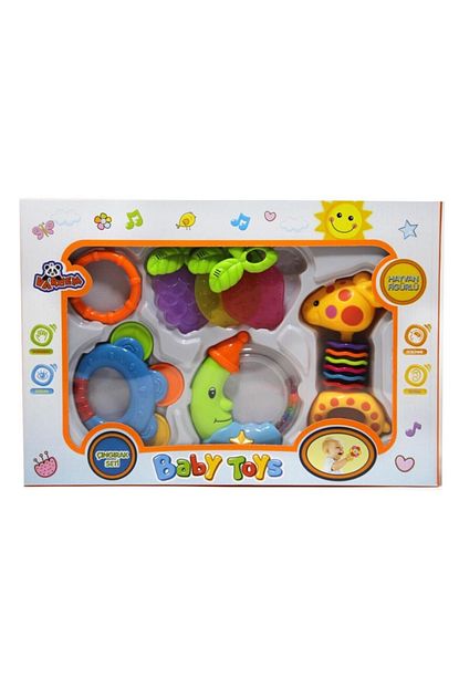 nubutik s bebek hayvan figurlu cingirak 4 parca fiyati yorumlari trendyol