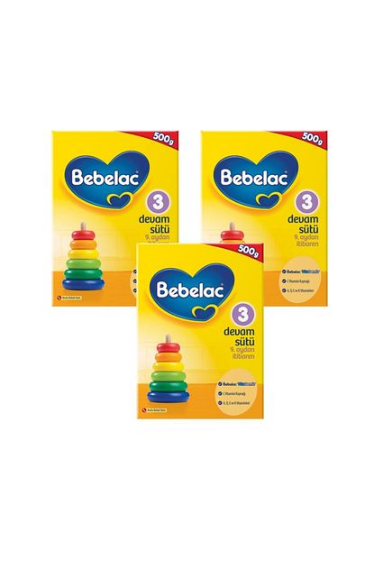 Bebelac 3 Devam Sutu 500gr 3 Lu Paket Bbl3 5x3 Trendyol