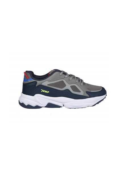 Jump Erkek Gri Spor Ayakkabi 24712 Trendyol
