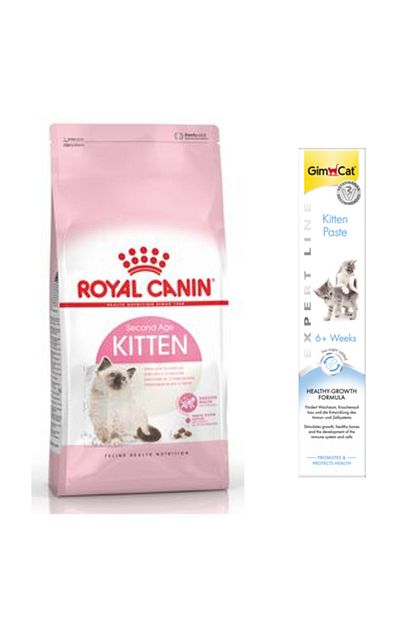 Royal Canin Kitten Yavru Kedi Kuru Mamasi 2kg Gimcat Kitten Paste 50gr Trendyol