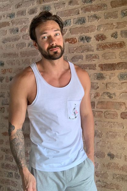 Trendyol Man Beyaz Erkek Atlet Tmnss20al0086 Trendyol