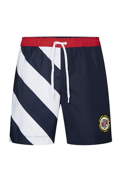 Tommy Hilfiger Erkek Long Drawstring Deniz Sortu Um0um01717 Trendyol