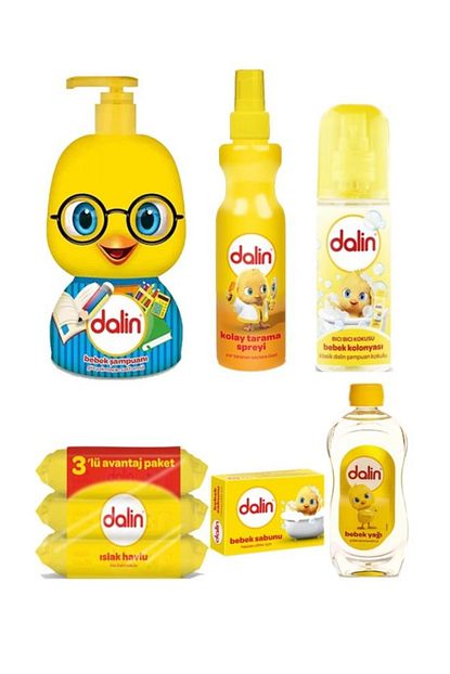 Dalin Bebek Bakim Seti 6 Li Trendyol