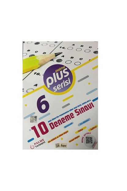 Palme Yayinlari 6 Sinif Tum Dersler Plus Serisi 10 Deneme Sinavi P 112265 Trendyol