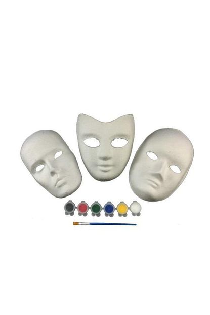 Joy And Toys Maske Boyama Seti Erkek Figuru Trendyol