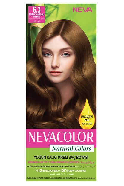 Neva Color Natural Colors 6 3 Findik Kabugu Kalici Krem Sac Boyasi Seti Trendyol