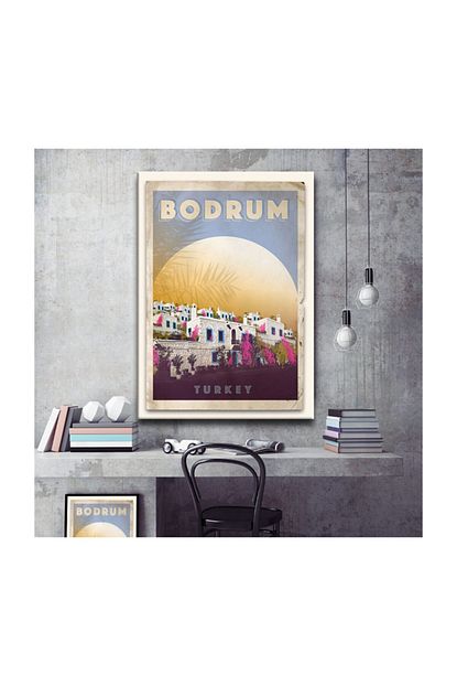 Plustablo Bodrum Kanvas Tablo Trendyol