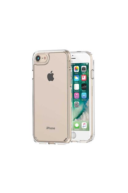 apple iphone 8 7 full seffaf sararmaz kilif