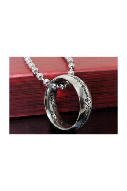 Daisybydaisy Lord Of The Rings Yuzuklerin Efendisi Yuzuk Kolye Trendyol