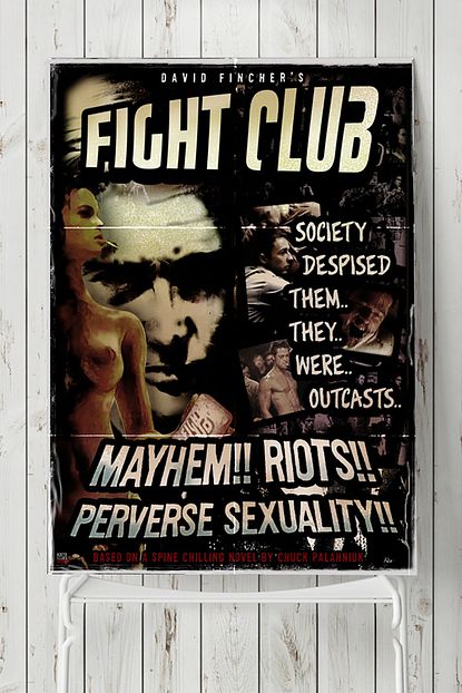 Postermanya Fight Club Dovus Kulubu Film Afisi Poster 9 Trendyol