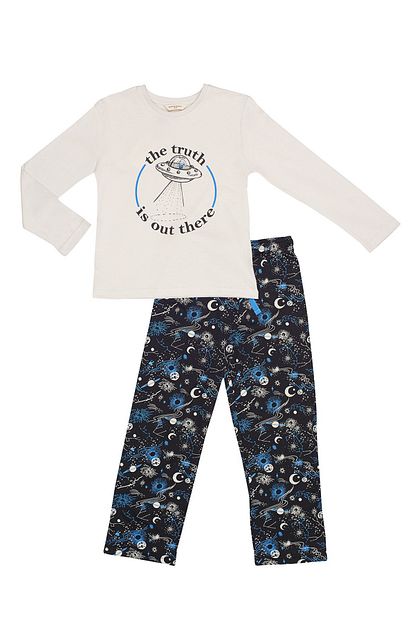 Katia Bony Space Erkek Cocuk Pijama Takimi Mix Trendyol