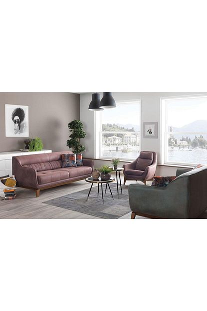 Evmoda Mobilya Sofya Modern Koltuk Takimi Trendyol