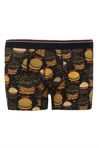 Lufian Erkek Siyah Taose Boxer 112080004100100 Trendyol