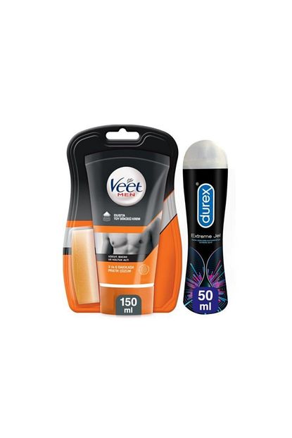Veet Men Dusta Tuy Dokucu Krem 150ml Durex Extreme Jel 869057054936210 Trendyol
