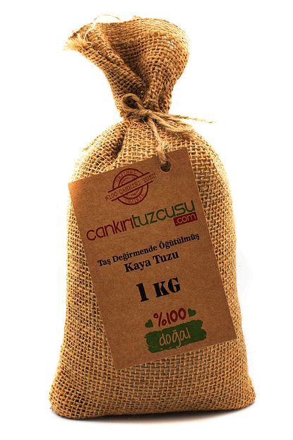 Cankiri Tuzcusu 1kg Ogutulmus Kristal Kaya Tuzu Trendyol