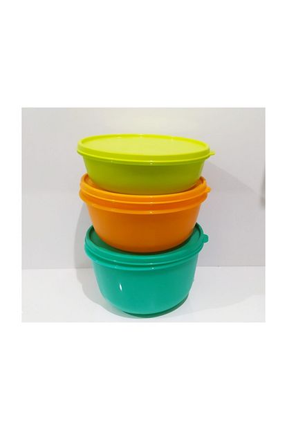 tupperware 3 lu saklama kabi seti