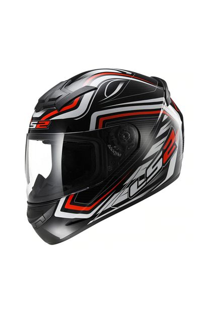 Ls2 Ff352 Ranger Siyah Kirmizi Kask M Beden Trendyol