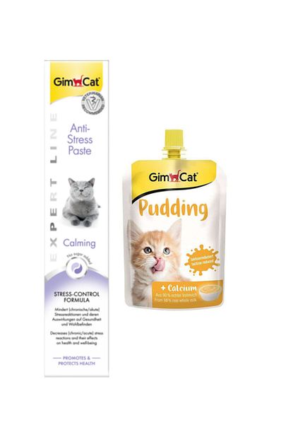 Gimcat Anti Stress Paste Kedi Macunu 50gr Classic Kalsiyum Kedi Pudingi 150 Gr Trendyol