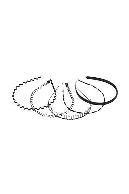 Sus Market Siyah Metal Tac Erkek Kadin Sporcu Sac Taci 5 Parcali Trendyol