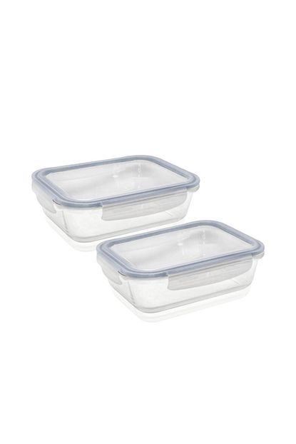 The Mia 2 Li Set Cam Saklama Kabi 1500 Ml Gri Trendyol