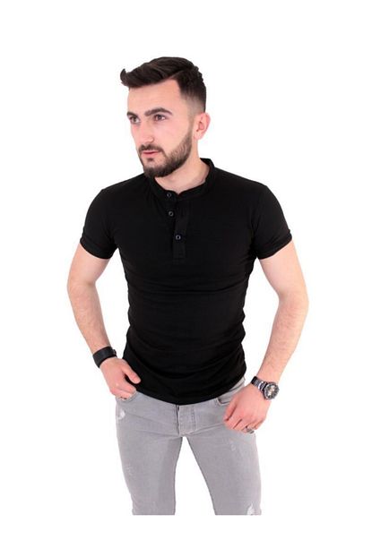 Saber Petekli Hakim Yaka Tisort Trendyol