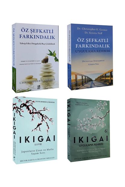 Diyojen Yayinlari Ikigai Ve Ozsevkatli Farkindalik Seti 4 Kitap Trendyol