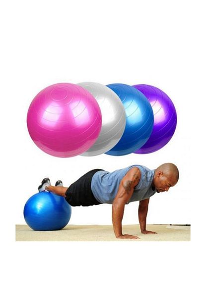 Ustuneyok 65 Cm Fitilli Pilates Topu Ve Pompa Seti Trendyol