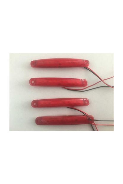 Replax Parmak Led Kirmizi 9 Ledli 12volt 4 Adet Takim Fiyatidir Trendyol