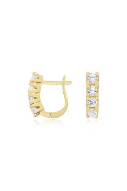 Diamond Line Gulaylar Altin 14 Ayar J Kupe Trendyol