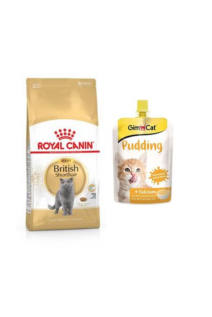 Royal Canin British Shorthair Yetiskin Kedi Mamasi 2 Kg Gimcat Classic Kalsiyum Kedi Pudingi 150 Gr Trendyol