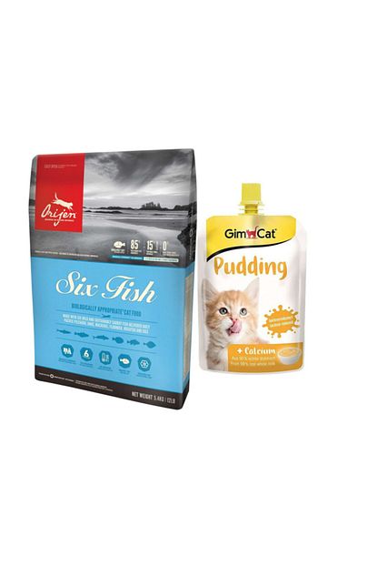 Orijen Six Fish Yetiskin Ve Yavru Kedi Mamasi 1 8 Kg Gimcat Classic Kalsiyum Kedi Pudingi 150 Gr Trendyol
