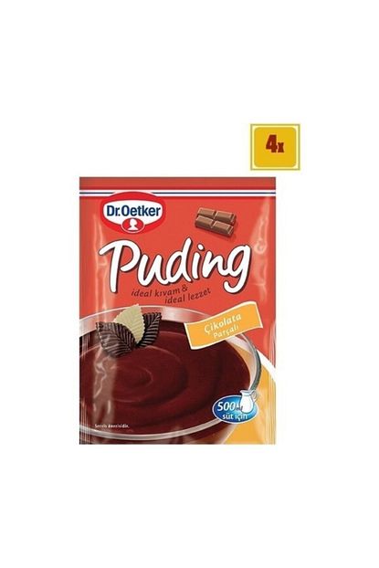 Dr Oetker Dr Oetker Cikolata Parcali Puding 115 Gr X 4 Trendyol