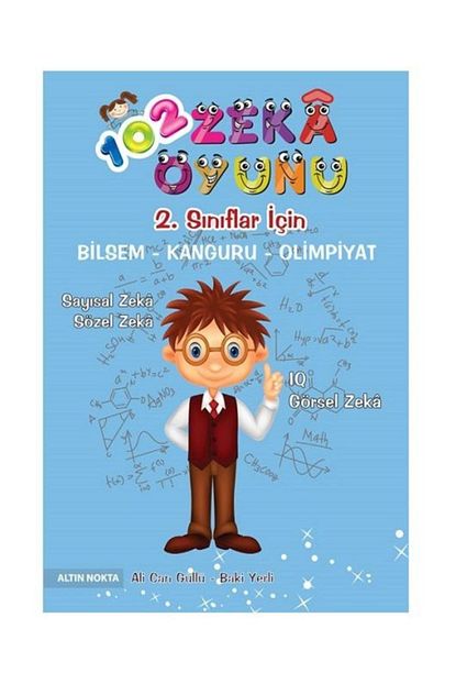 Altin Nokta Basim Yayin Kaynak Kitaplar 2 Sinif 102 Zeka Oyunu Bilsem Kanguru Olimpiyat Kitabi Trendyol