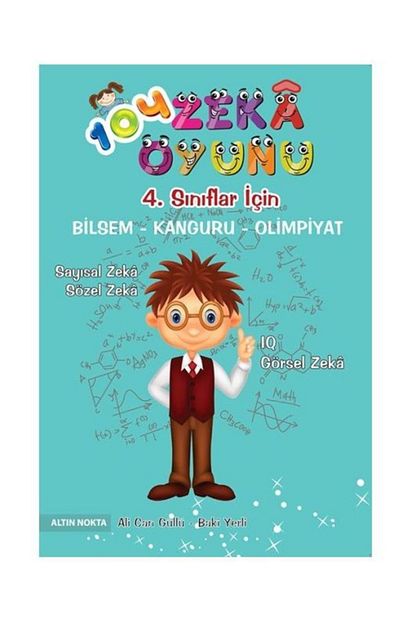 Altin Nokta Basim Yayin Kaynak Kitaplar 4 Sinif 104 Zeka Oyunu Bilsem Kanguru Olimpiyat Kitabi Trendyol
